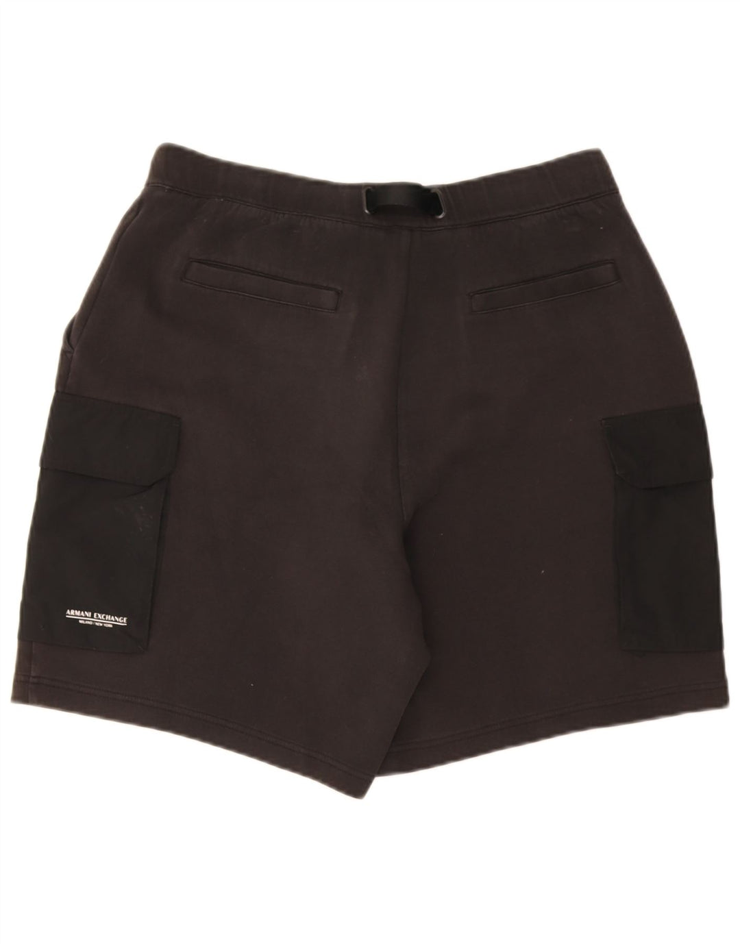 Męskie spodenki cargo Armani Exchange, duże, W34, czarne, bawełniane
