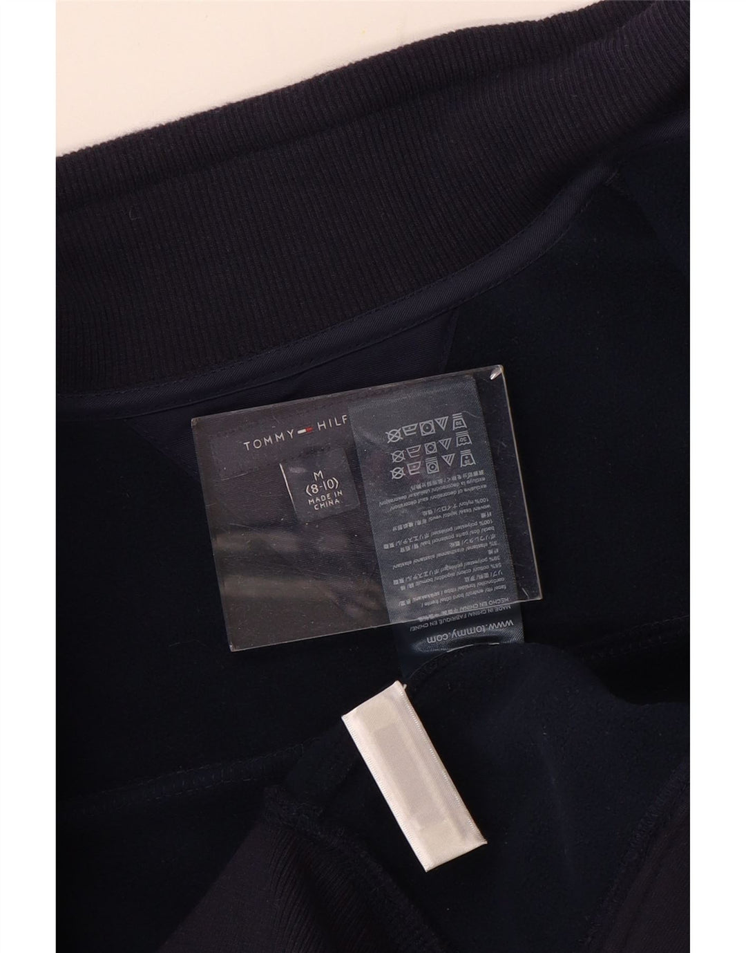 TOMMY HILFIGER Chłopięca bluza dresowa, 8-9 lat, średni granat