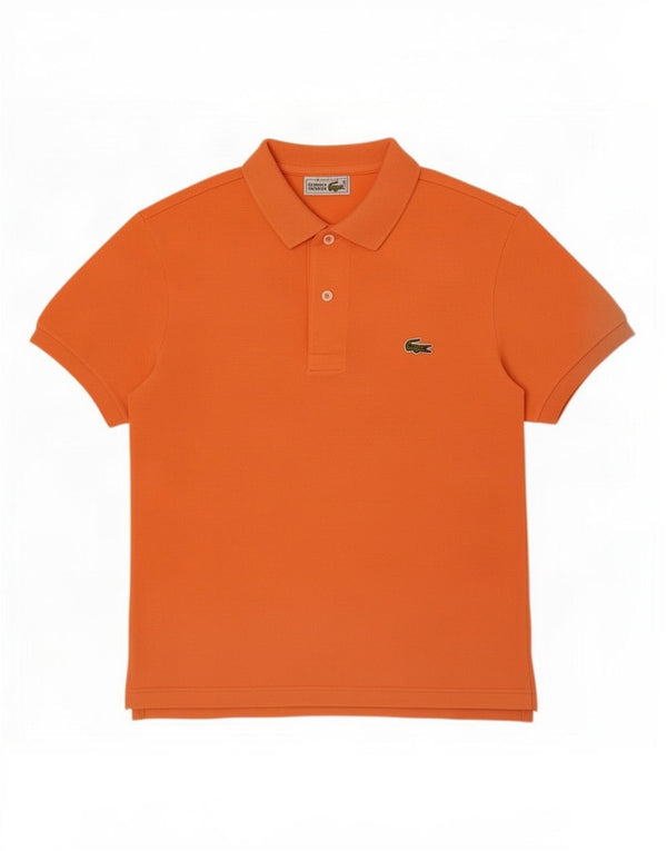 Lacoste Mens Polo Shirt Size 3 Small Orange