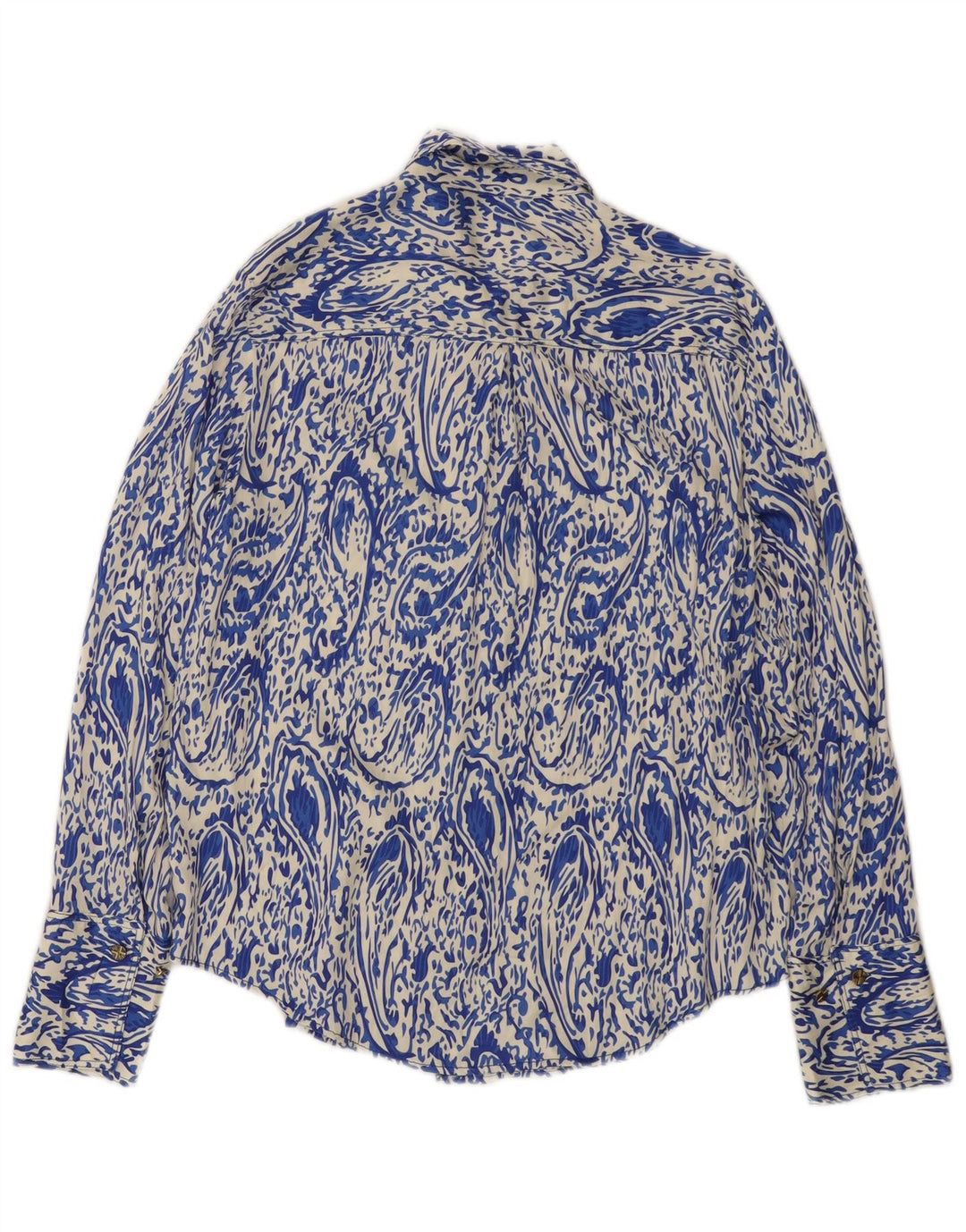 Damska koszula o luźnym kroju Zara UK 10 Small Blue Paisley