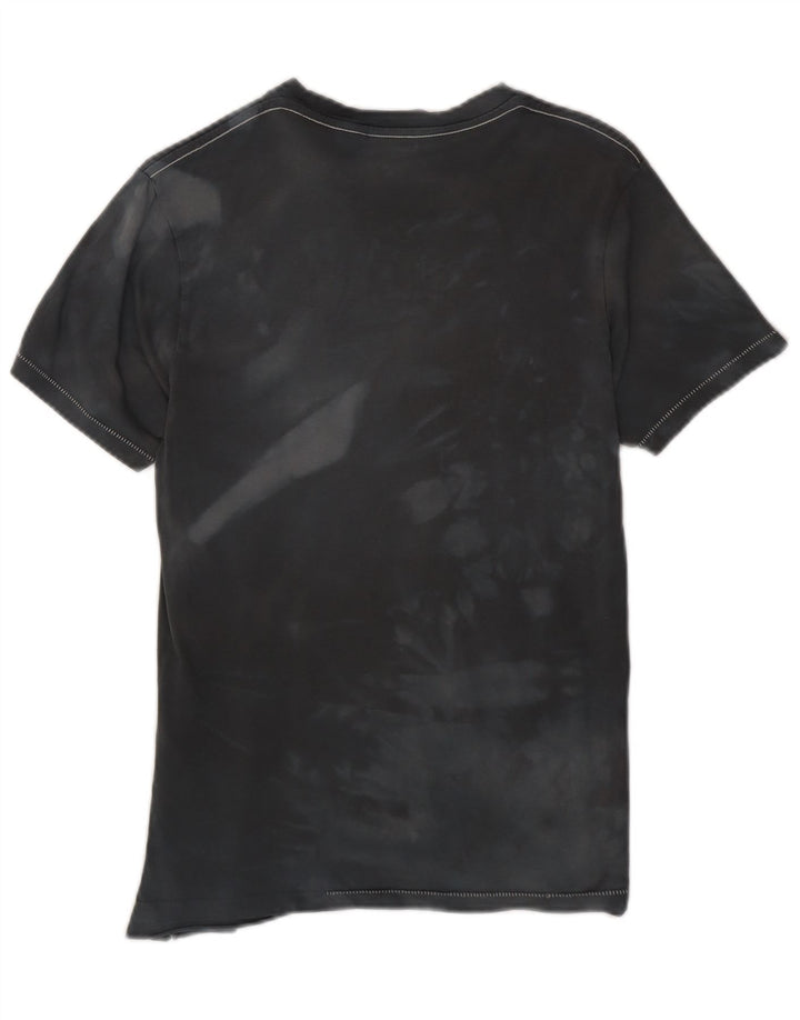 Męski T-shirt z grafiką Levi's, mały, szary, bawełniany Tie Dye