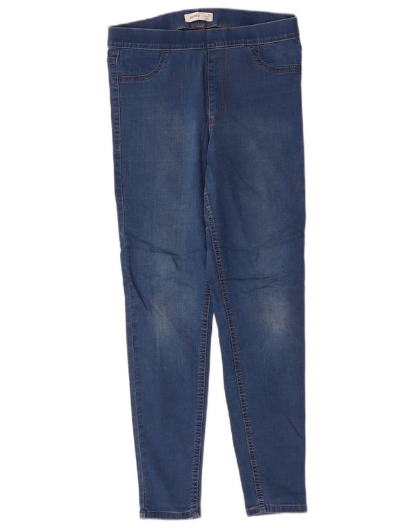 Marks & Spencer Damskie jeansy Jegging UK 10 Small W28 L27 Niebieskie bawełniane