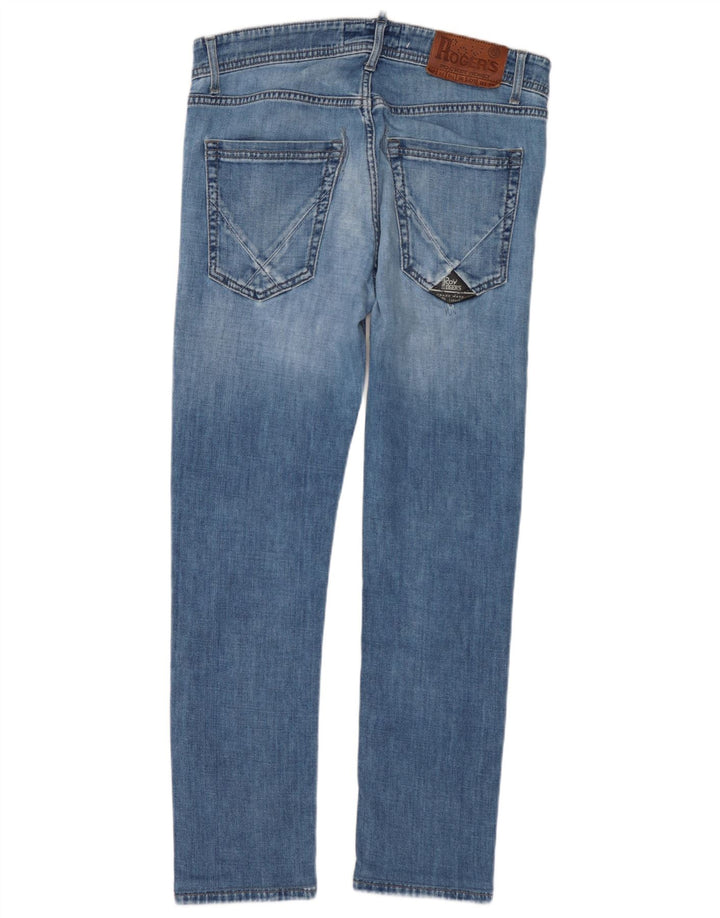 Damskie jeansy slim Roy Rogers W32 L27 Niebieskie bawełniane