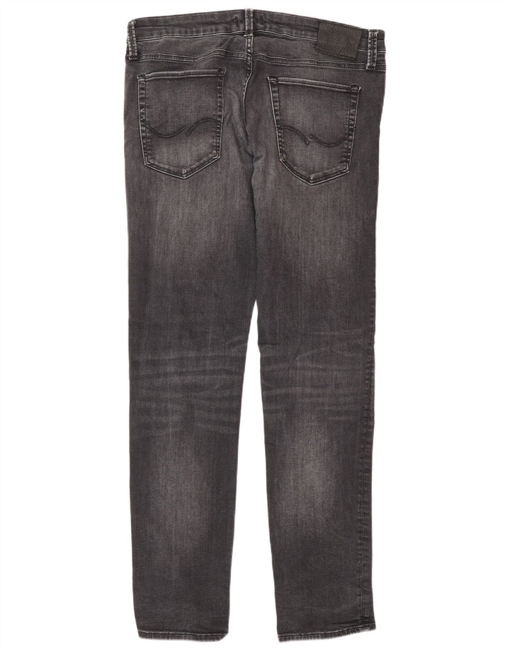 Męskie jeansy Jack & Jones GLENN Slim W34 L32 Szara bawełna