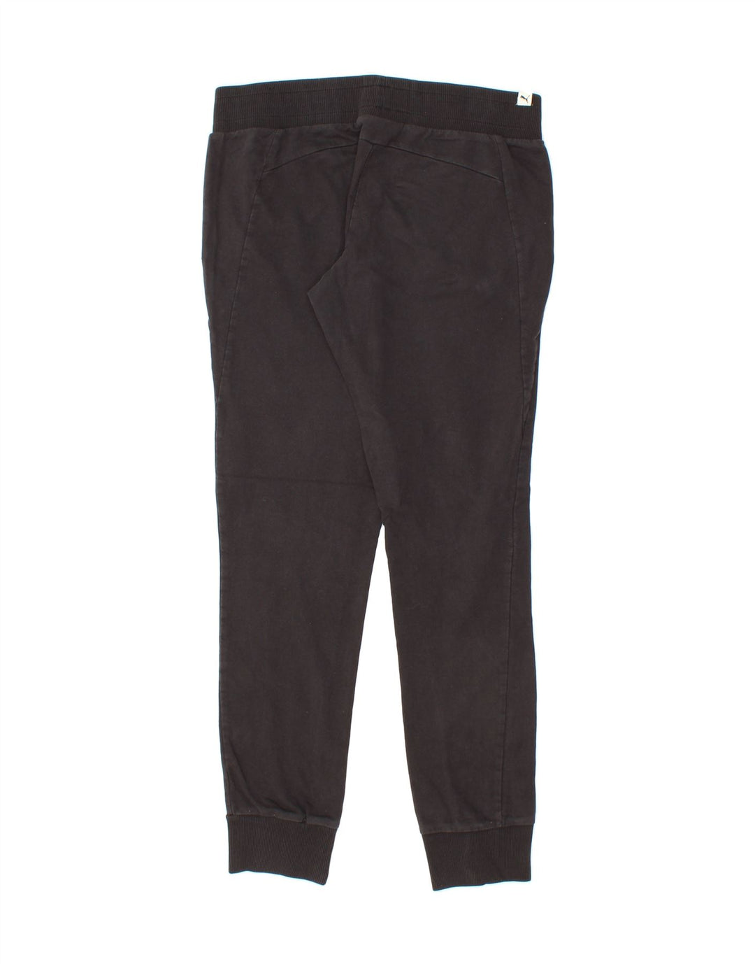 PUMA Womens Tracksuit Trousers Joggers UK 12 Medium Black Vintage Puma and Second-Hand Puma from Messina Hembry 