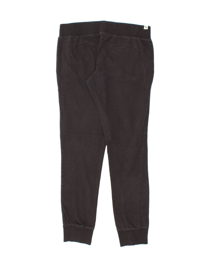 PUMA Womens Tracksuit Trousers Joggers UK 12 Medium Black Vintage Puma and Second-Hand Puma from Messina Hembry 