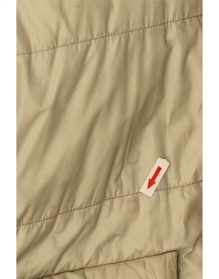 Alberto Aspesi damska kurtka oversize z kapturem UK 8 Small Beige