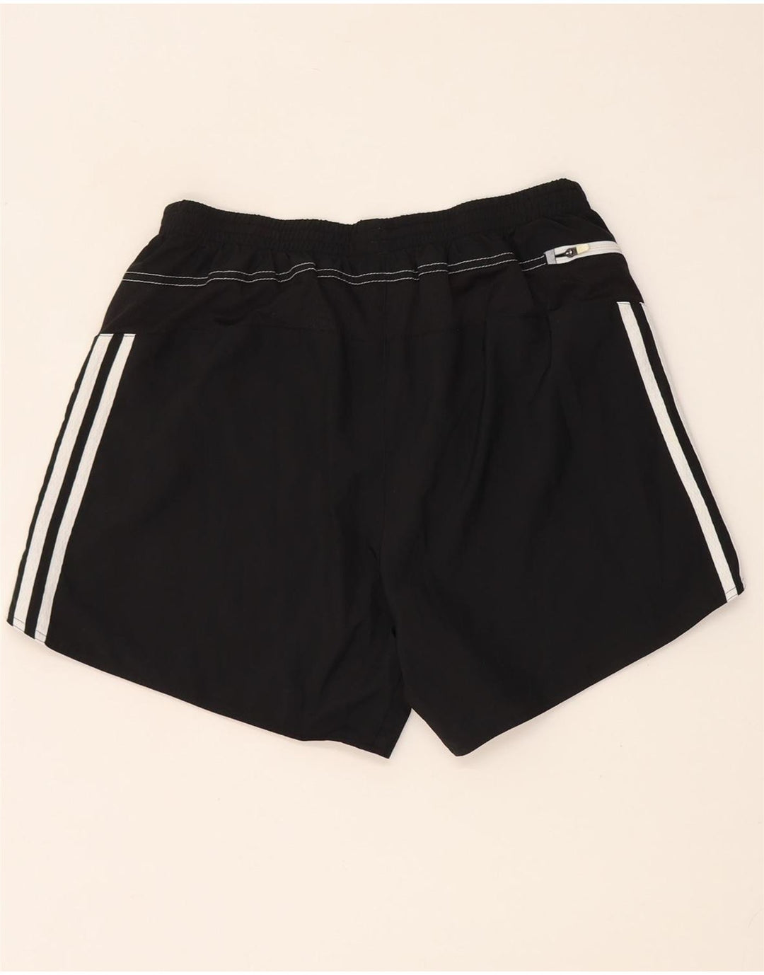 Damskie spodenki sportowe ADIDAS Climalite, średni czarny poliester