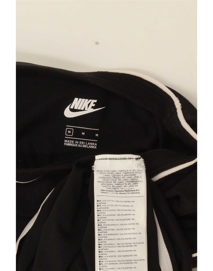 Damskie body graficzne Nike UK 12, średnia czarna bawełna