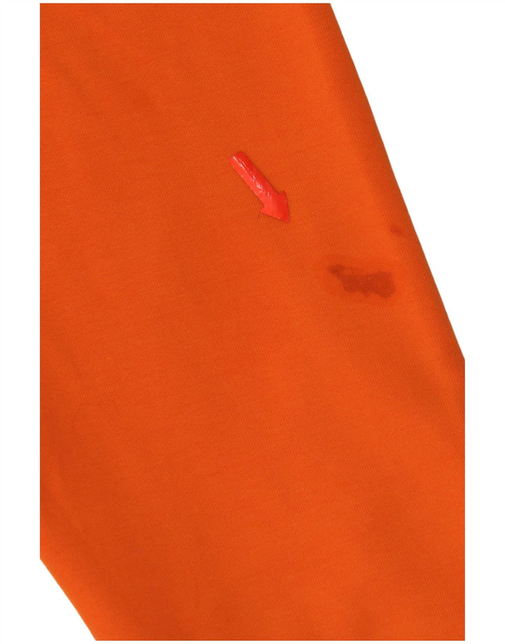 Damska bluza oversize Polo Ralph Lauren UK 14, średnia pomarańcza