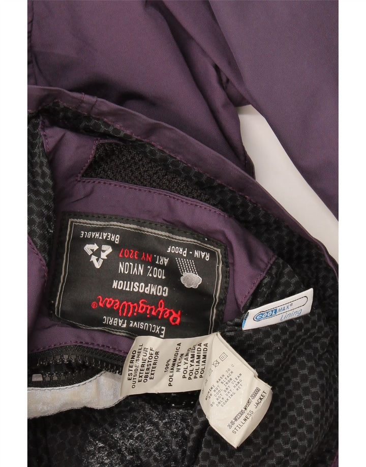 REFRIGIWEAR Womens Rain Jacket UK 18 XL Purple Nylon