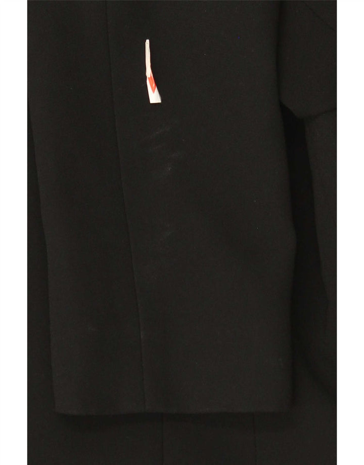 Kurtka damska Hobbs Crop zapinana na 1 guzik UK 10 Small Black Acetate
