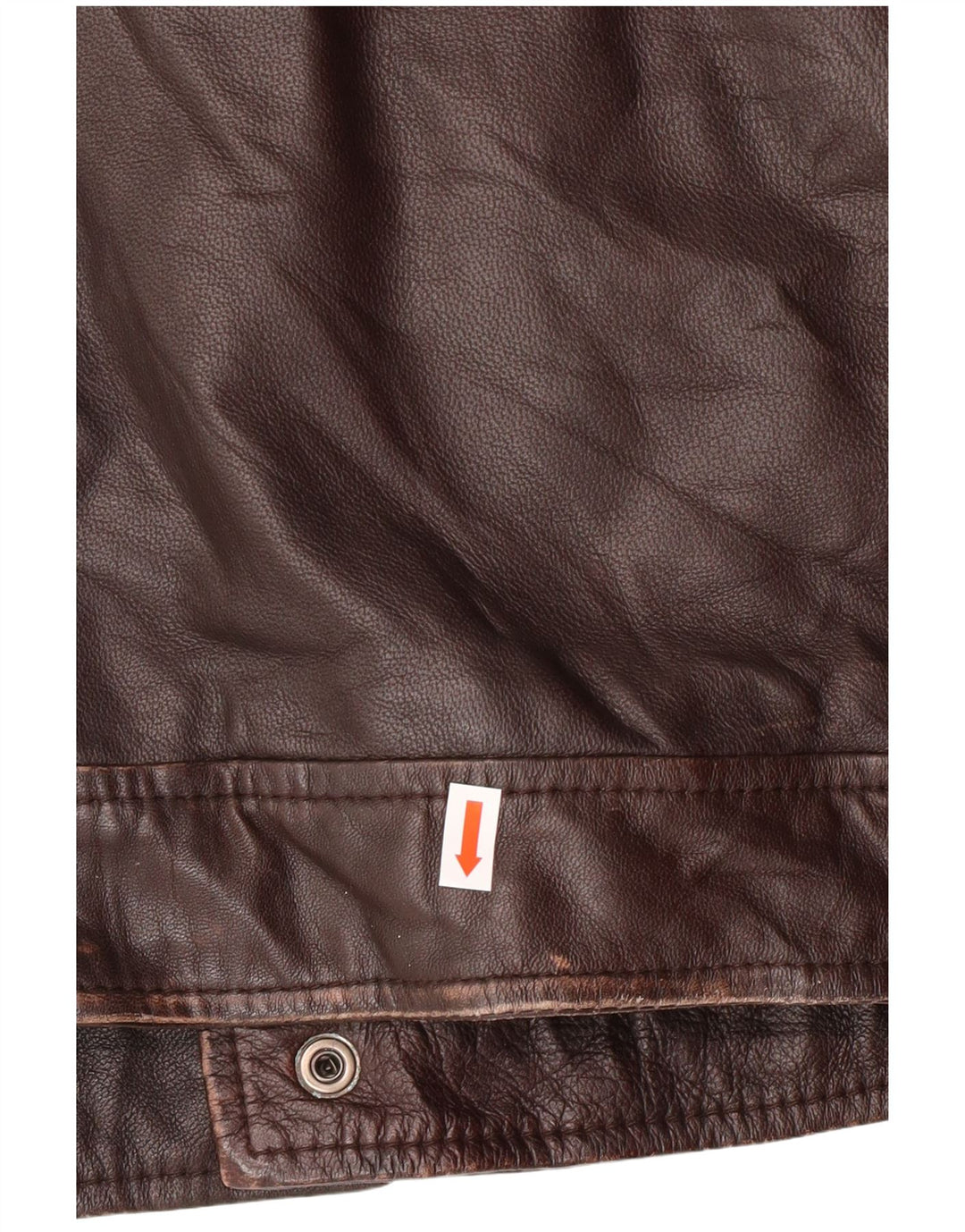 Conbipel Męska skórzana kurtka wojskowa IT 54 XL brązowa skóra jagnięca