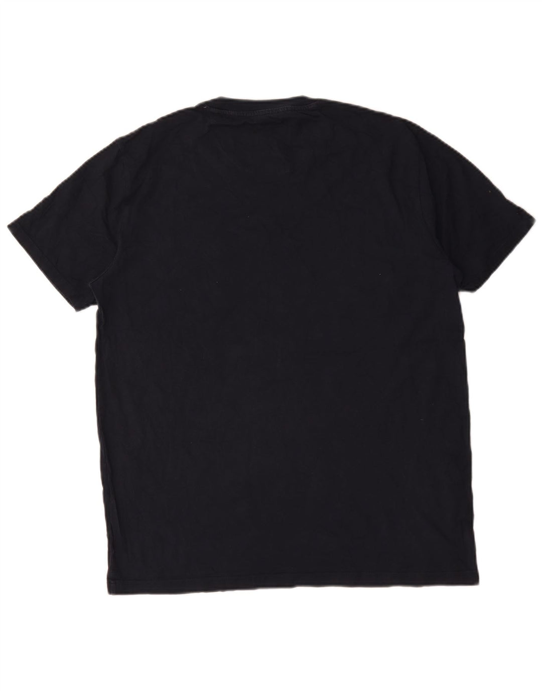 T-shirt męski Penguin, duży, bawełniany, granatowy