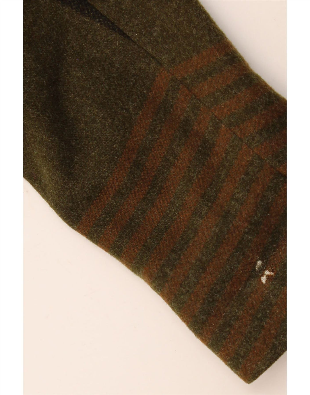 Damska marynarka Resi Hammerer zapinana na 2 guziki IT 44, średnia khaki, wełna w kratkę