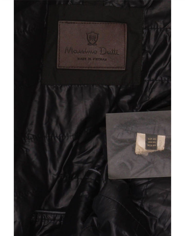 Męska wyściełana kamizelka Massimo Dutti UK 44 2XL czarna