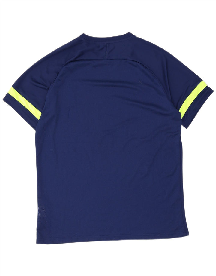 Męski T-shirt Nike Dri Fit Top XL, granatowy, kolorowy poliester