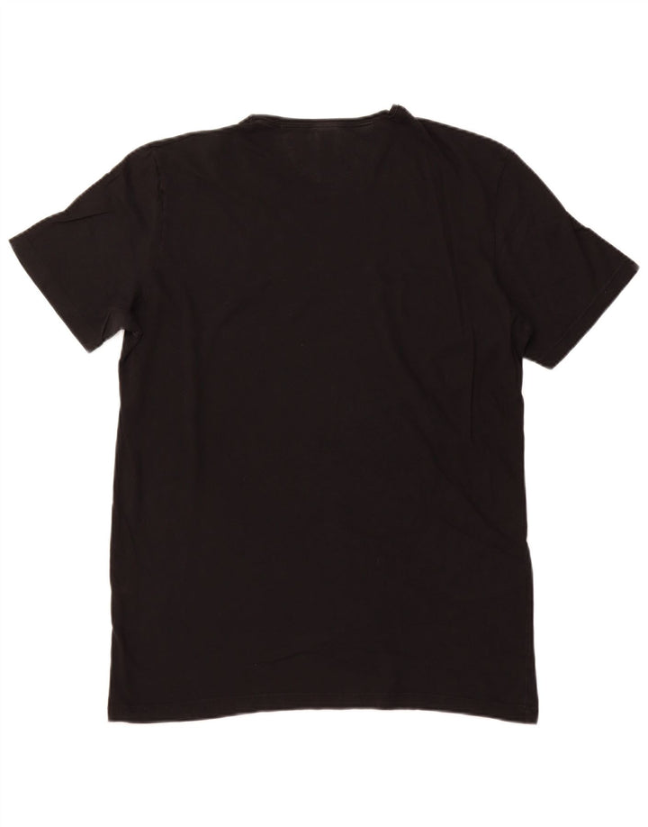 Męski T-shirt Zara, duży, czarny