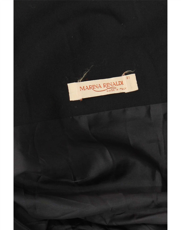 Marynarka damska Marina Rinaldi otwarta, oversize, rozmiar 31 XL, czarna