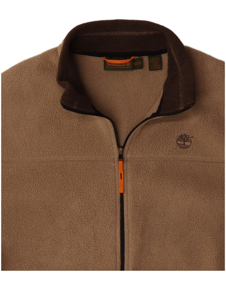 Męska kurtka polarowa Timberland UK 42 XL Beżowy poliester