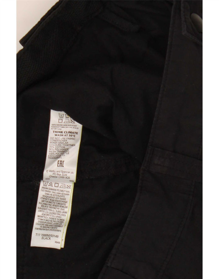 Męskie spodenki cargo Marks & Spencer W42 2XL, czarne, bawełniane