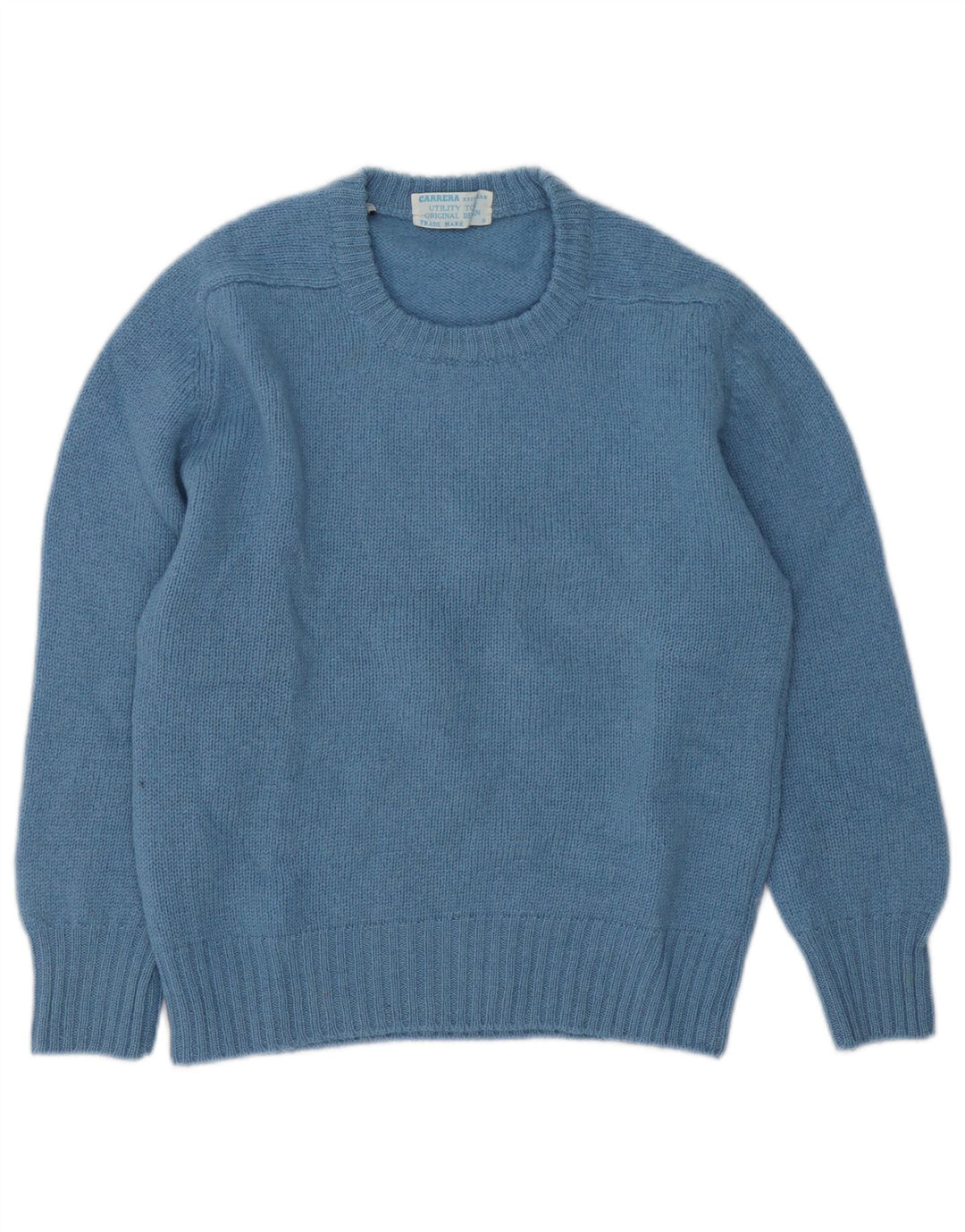 Sweter damski Carrera z okrągłym dekoltem UK 10, mały niebieski