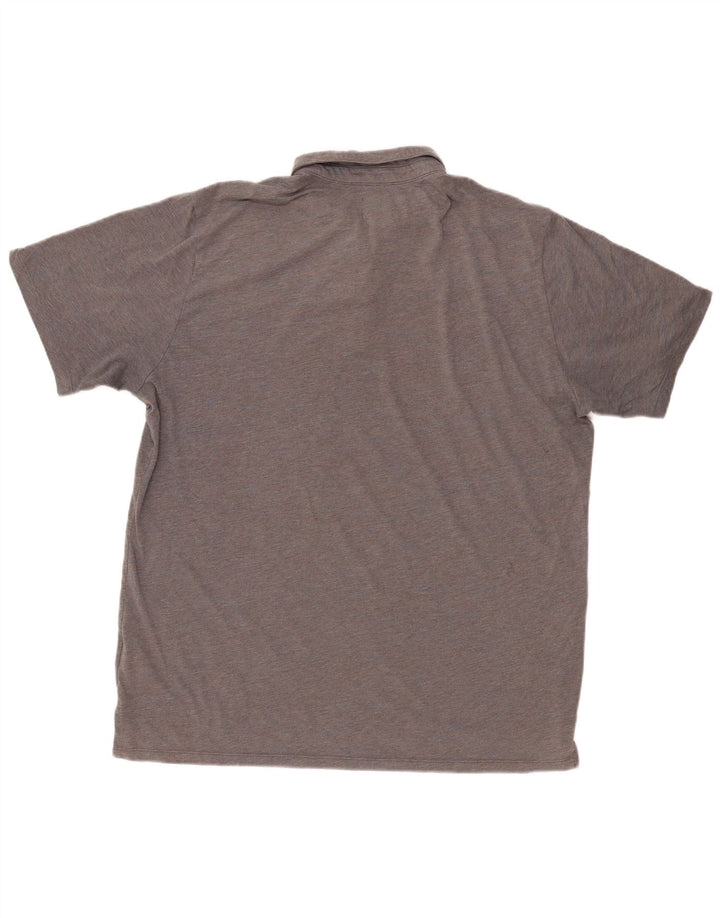 Męska koszulka polo HURLEY Dri Fit XL, szara, bawełniana