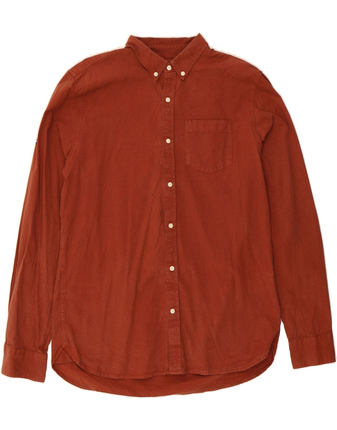 SUPERDRY Mens Shirt XL Maroon Check Cotton Vintage Superdry and Second-Hand Superdry from Messina Hembry 