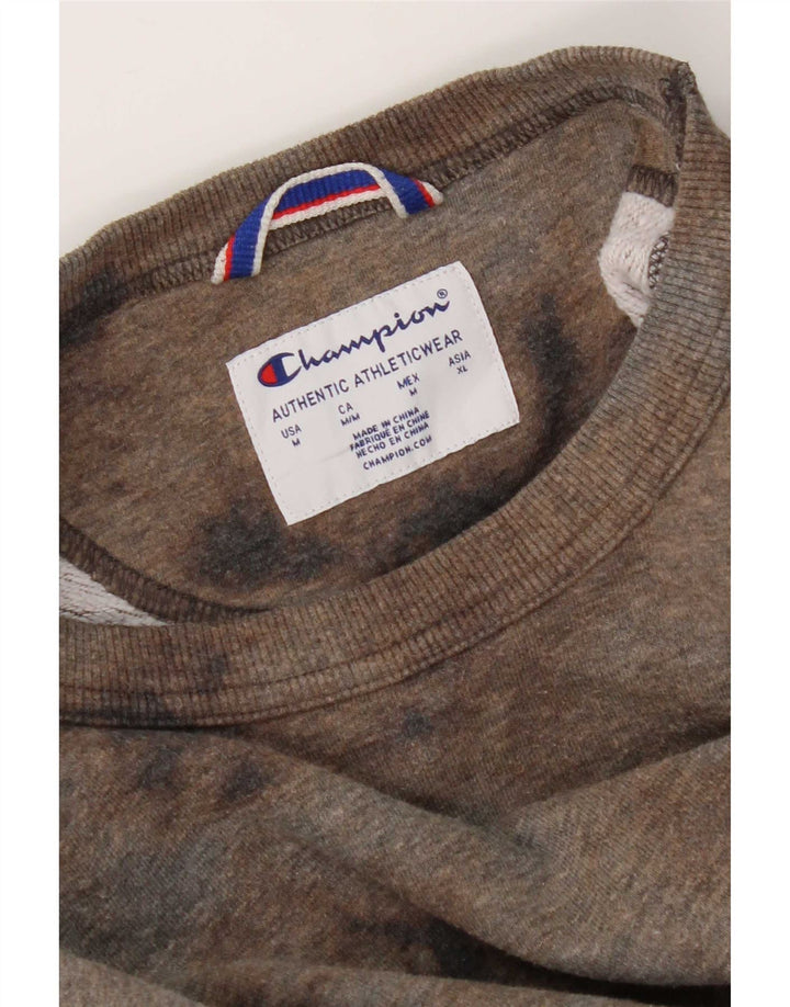 Męski sweter Champion, średni brąz Tie Dye