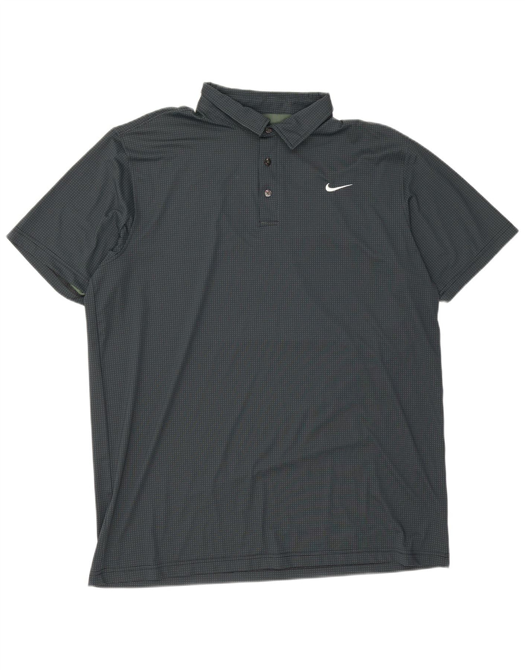 Męska koszulka polo Nike Dri Fit 4XL, poliester w zielone cętki