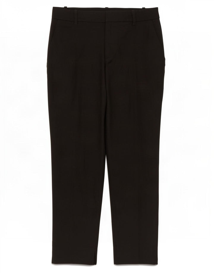 Damskie proste spodnie chino Zara, średnie W28 L27, czarne