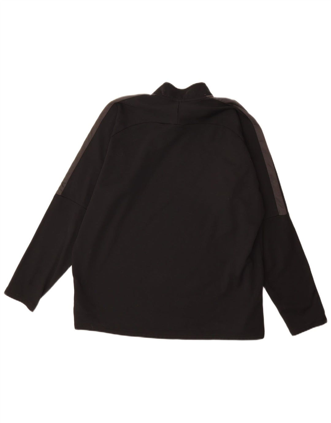 Męski dres Nike Dri Fit z grafiką i zamkiem błyskawicznym pod szyją, XL, czarny