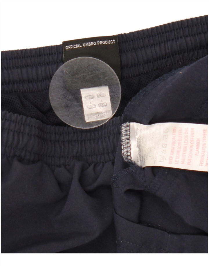 Męskie spodenki sportowe UMBRO, duże, granatowe, poliestrowe