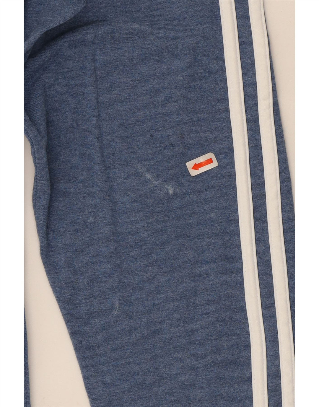 ADIDAS Womens Leggings UK 8/10 Small Blue Cotton Vintage Adidas and Second-Hand Adidas from Messina Hembry 