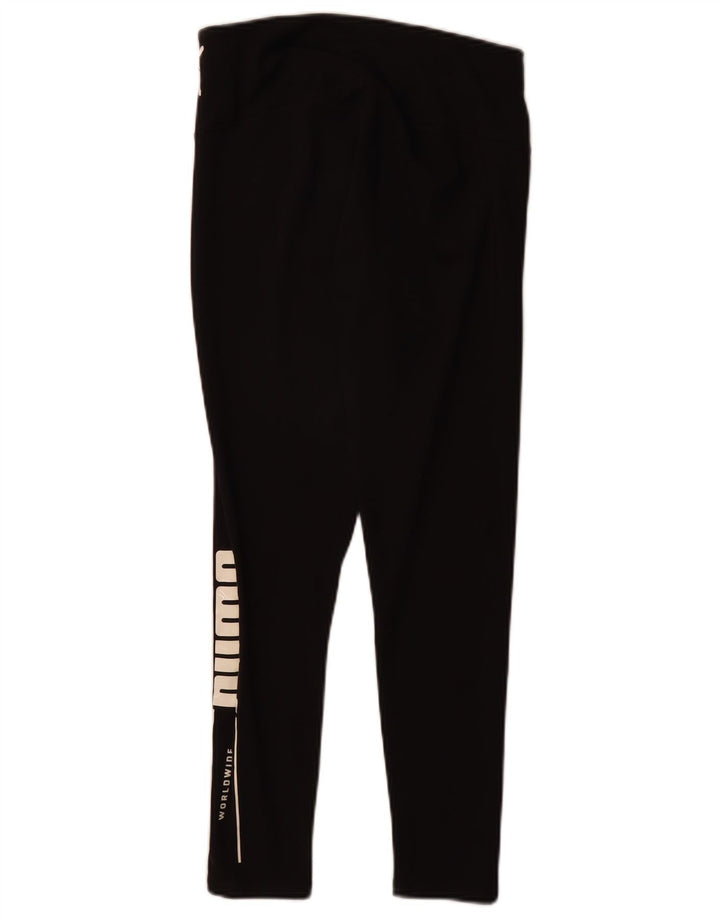 Damskie legginsy Puma Graphic UK 14, średnie czarne