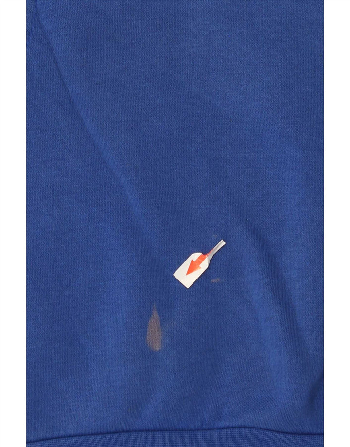 Męska bluza z kapturem Adidas Graphic Medium Blue