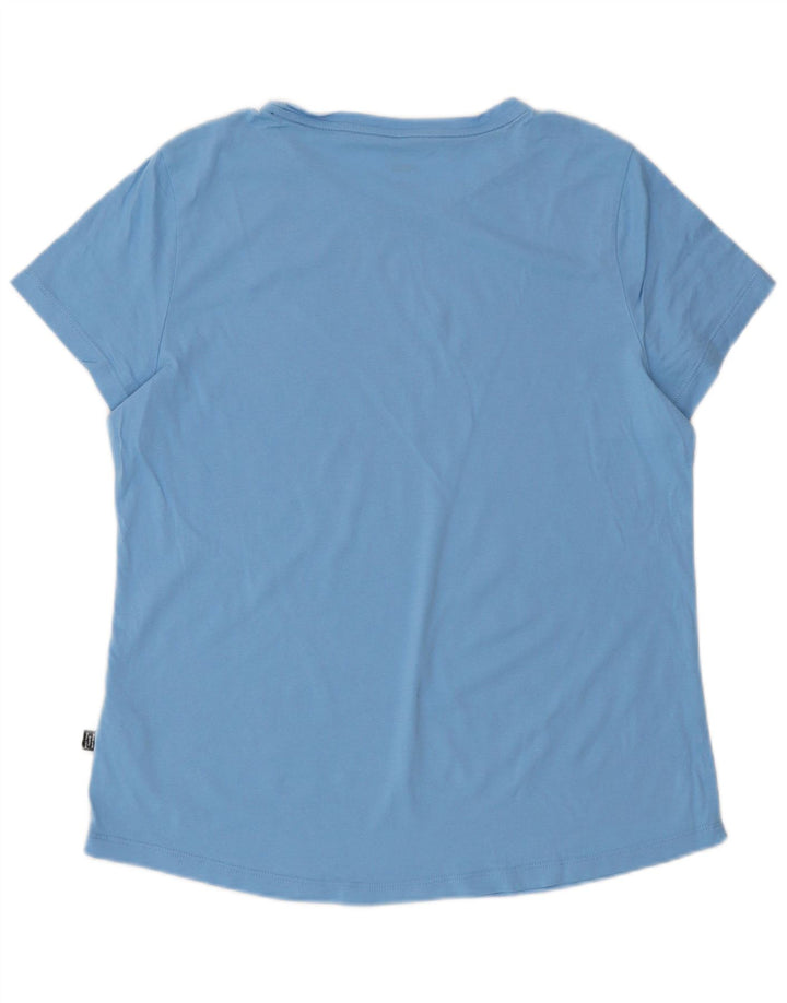 T-shirt damski PUMA Top UK 16, duży, niebieski, bawełniany