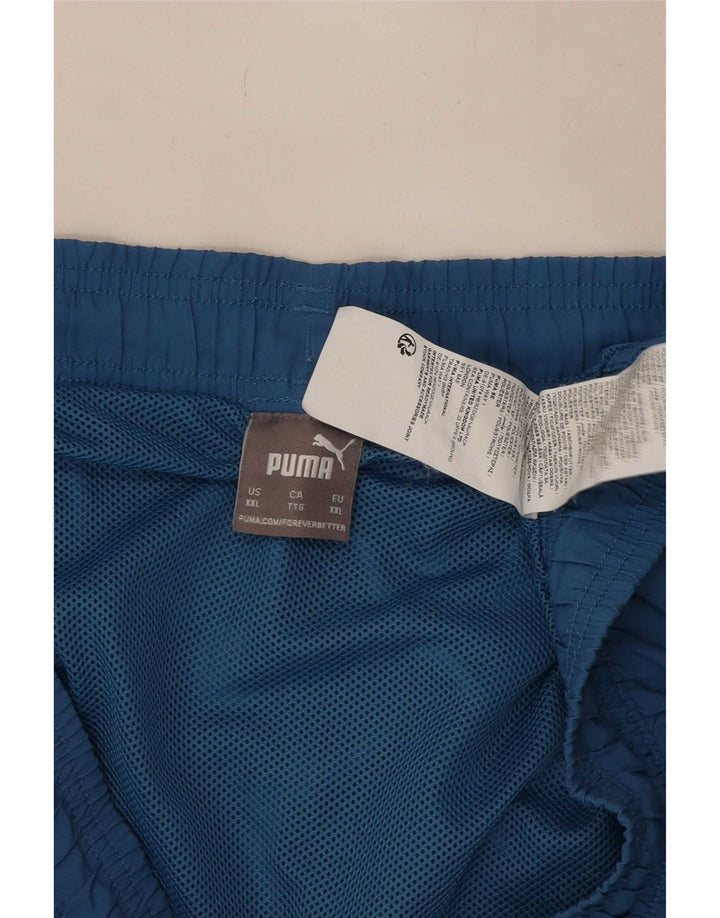 Męskie spodenki kąpielowe Puma 2XL Niebieski poliester