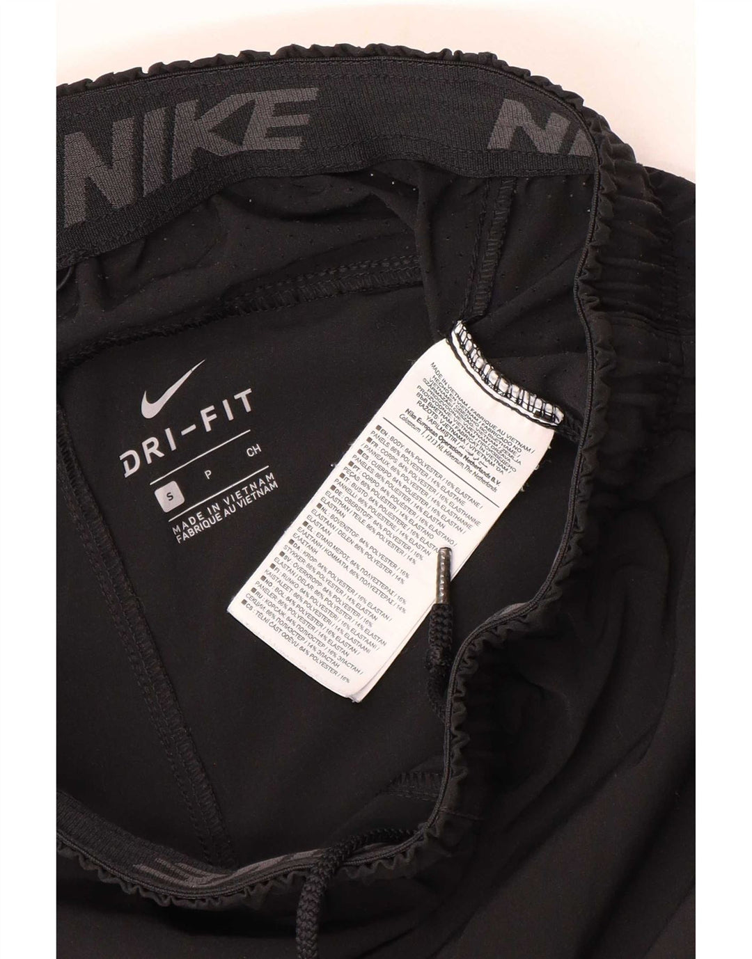 Męskie spodenki sportowe Nike Dri Fit Graphic, małe, czarne, poliestrowe