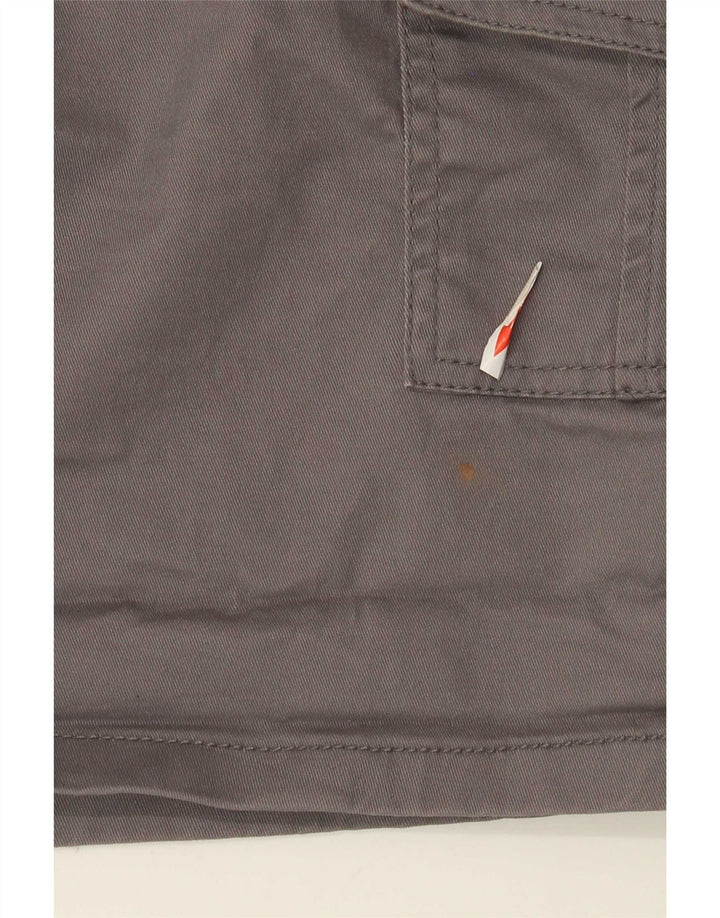 Damskie spodenki cargo Bench UK 12 Medium W30 Szara bawełna