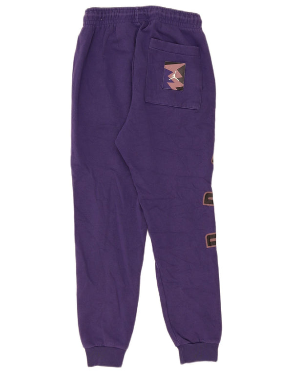 Męskie spodnie dresowe Jordan Graphic Joggers XS Fioletowa bawełna