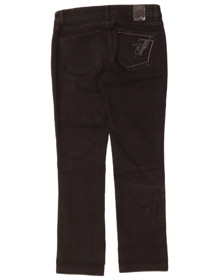 Dżinsy damskie Trussardi W28 L28 Czarne bawełniane