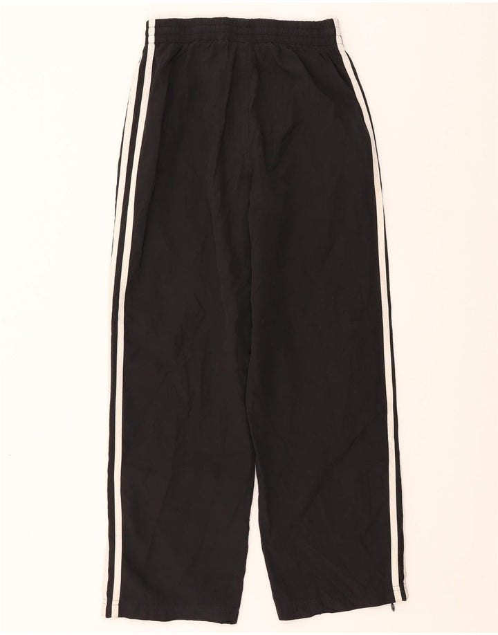 ADIDAS Boys Tracksuit Trousers 11-12 Years  Black Polyester Vintage Adidas and Second-Hand Adidas from Messina Hembry 