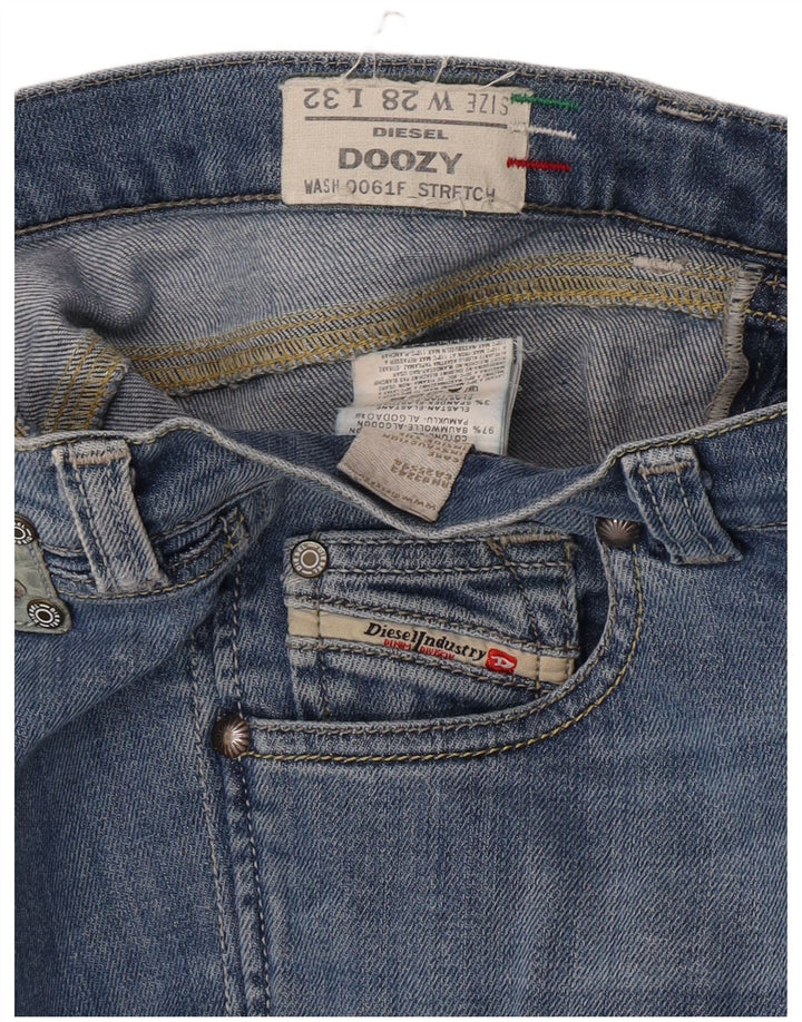 Damskie jeansy Diesel Doozy Slim W28 L32 Niebieskie bawełniane