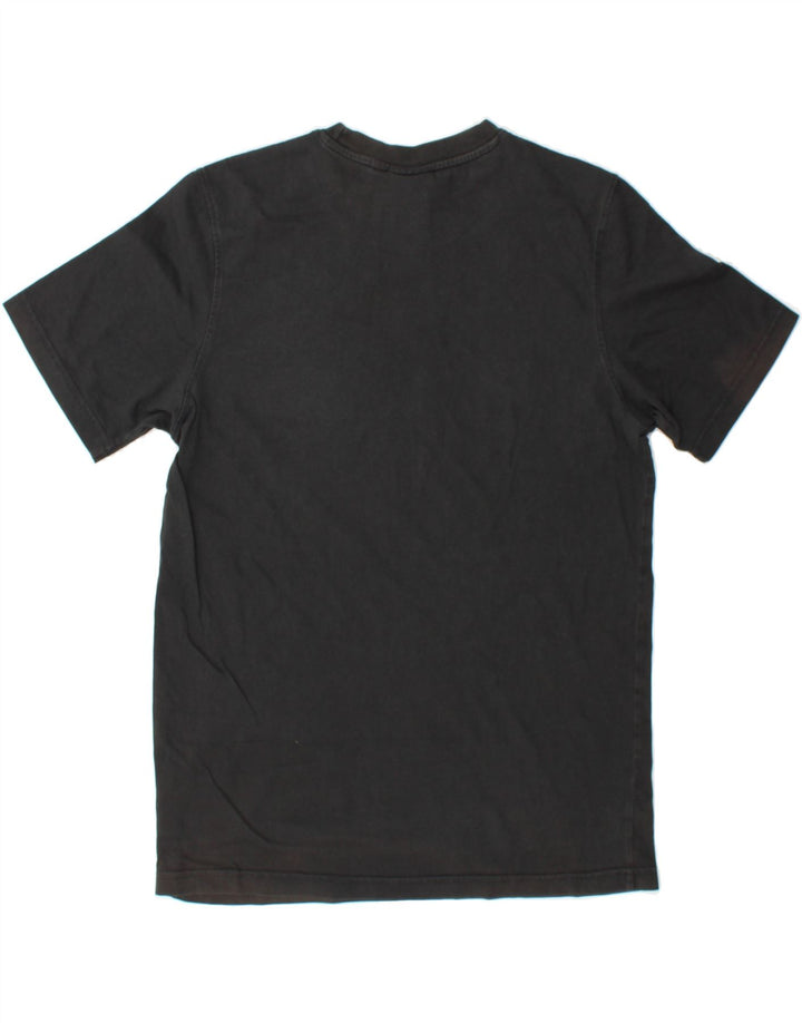 ADIDAS Mens Graphic T-Shirt Top Small Black Cotton Vintage Adidas and Second-Hand Adidas from Messina Hembry 
