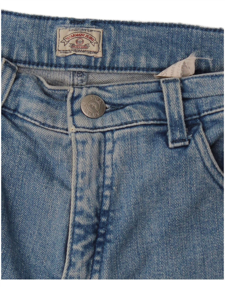 Damskie jeansy Armani Slim W24 L31 Niebieskie