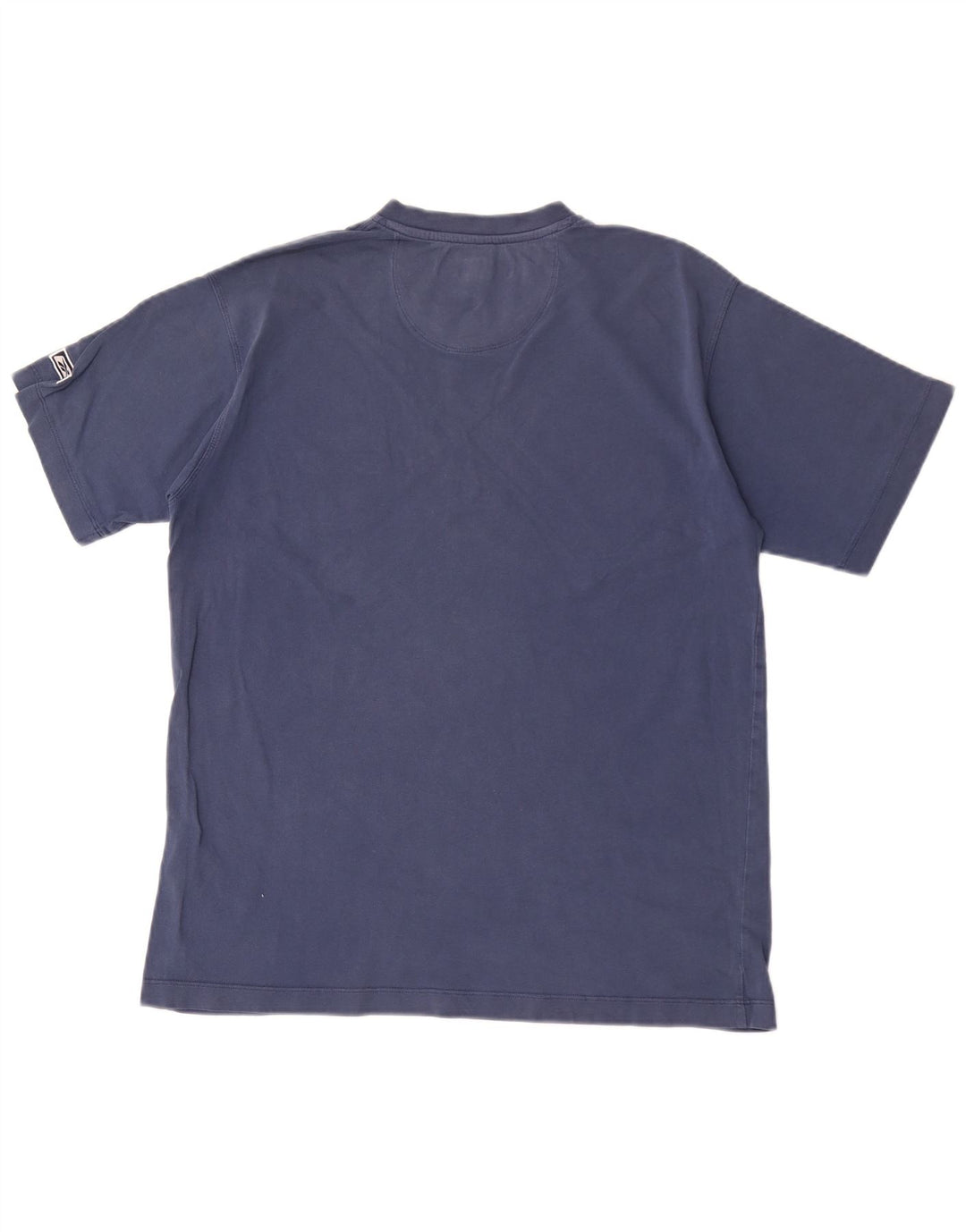 T-shirt męski Reebok, mały, granatowy, bawełniany