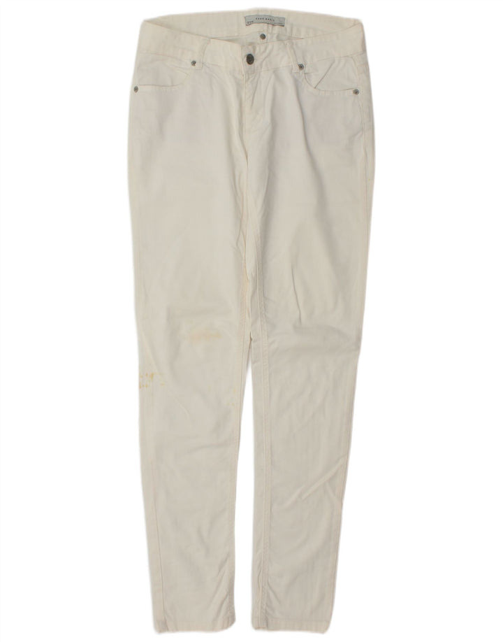 Damskie jeansy Skinny Zara EU 40 Medium W30 L31 Białe