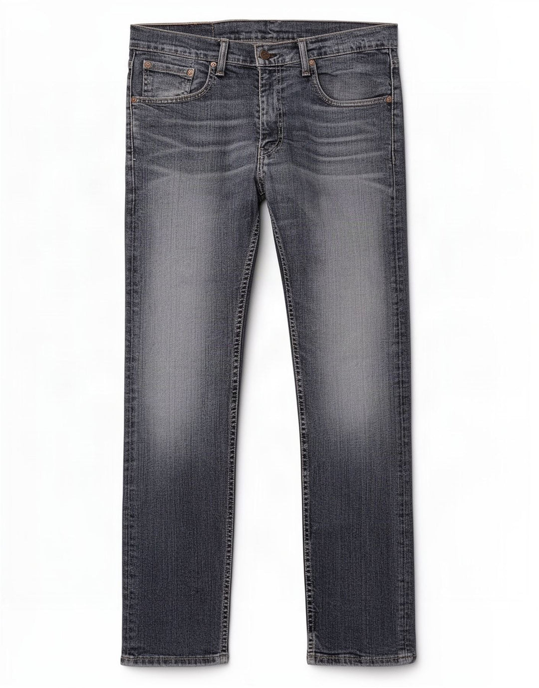 Męskie jeansy Levi's 505 Straight W32 L30 Niebieskie bawełniane
