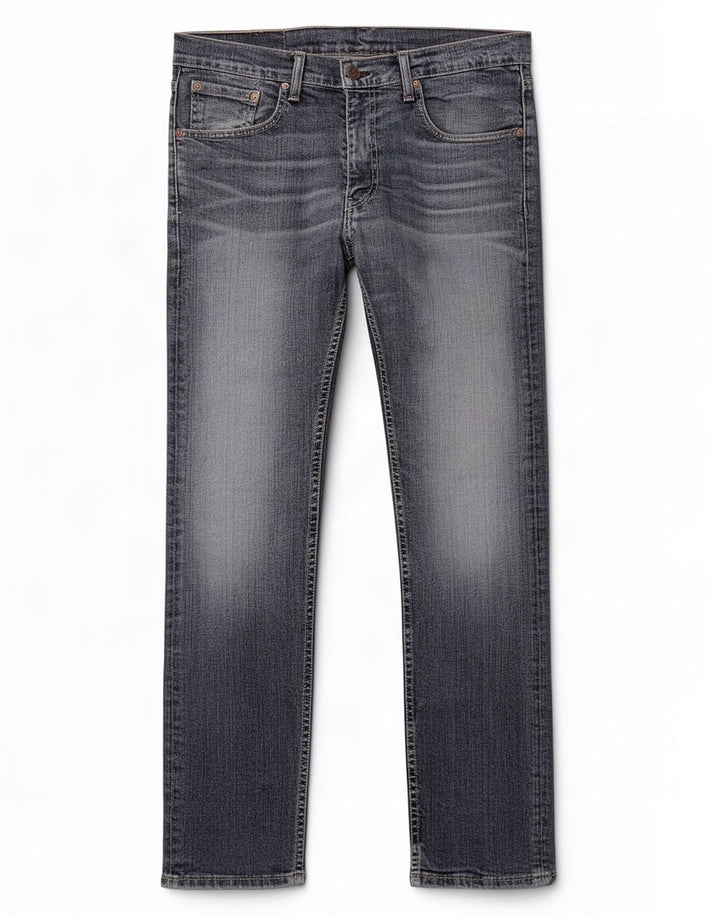 Męskie jeansy Levi's 505 Straight W32 L30 Niebieskie bawełniane
